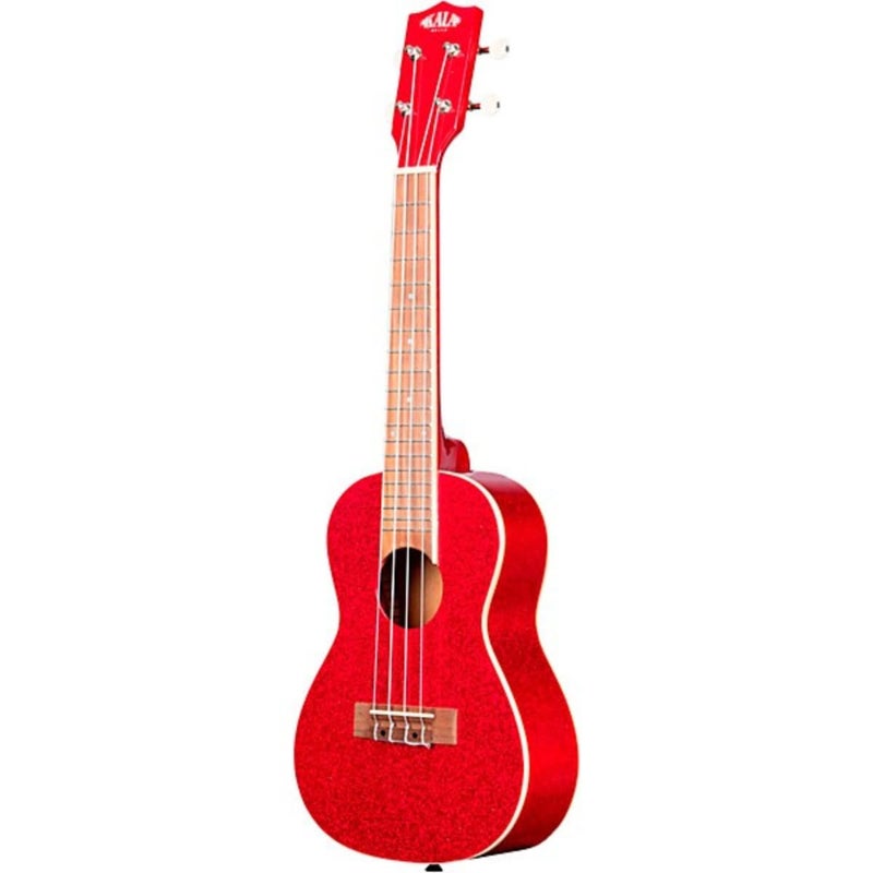 Kala Brand Music Sparkle Ritzy Red Gloss Concert Ukulele (KA-SPRK-RED) - Image 3
